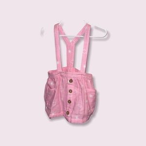 Baby Girl “Wonder Nation” Suspender Dress